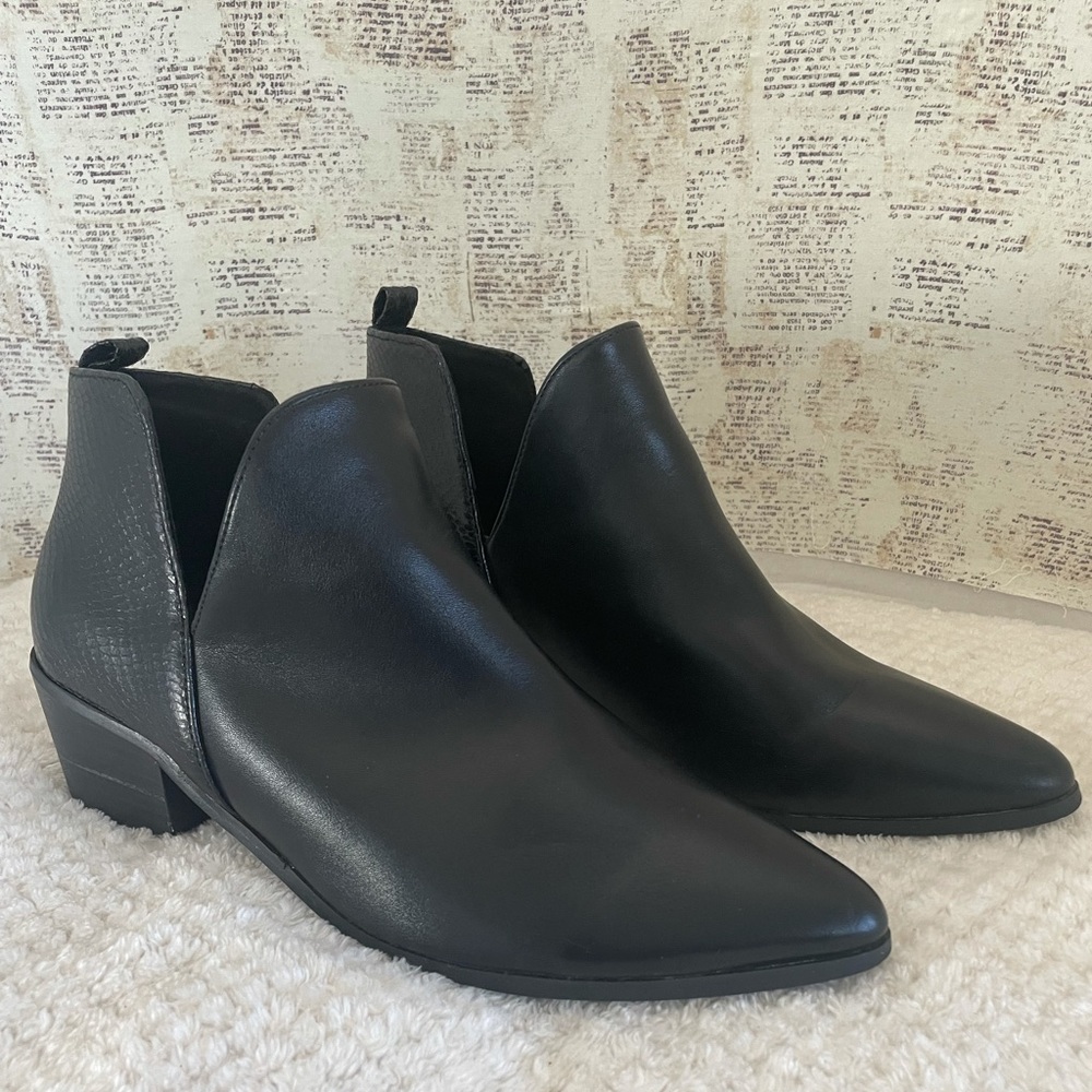 Black ankle boots new condition no brand size 40 / 9